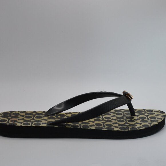 Coach Brianna Flip Flops Size 7 - Picture 2 of 4